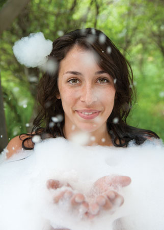 Erin bath and bubbles