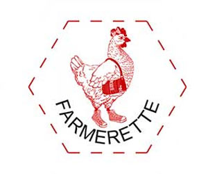 Farmerette Logo in hexagon