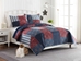 MaryJane's Home 3-Piece Stars and Stripes Quilt Set - MJHome-Stars-and-Stripes-Quilt-Set