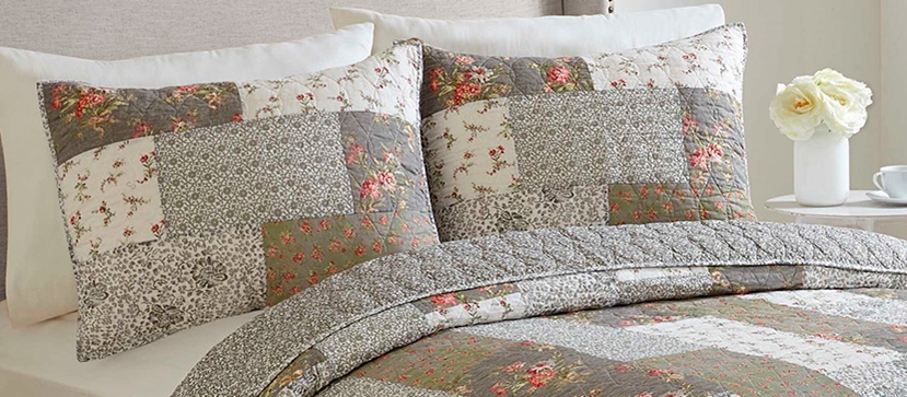 Floral hotsell pillow shams