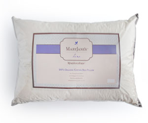 MaryJanesFarm® 100% Organic Cotton Bed Pillow 