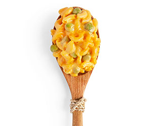 Organic Cheesy Noodle Casserole w/Sugar Snap Peas 