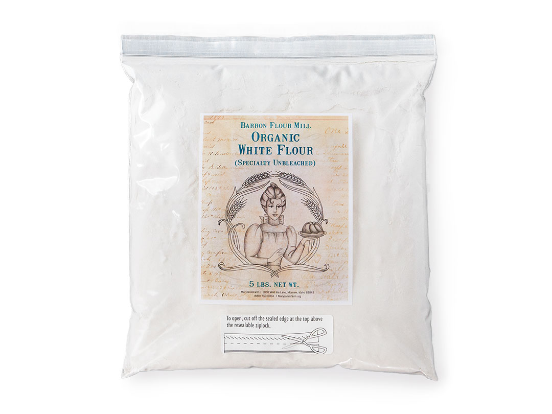 Organic White Flour, Specialty Unbleached