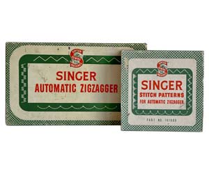 Vintage Automatic Zigzagger Attachment & Stitch Patterns 