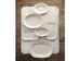 Creamware Flea-Market Finds Random Platters, Set of 6, Assorted Styles - EAW80120