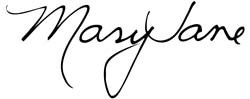 MaryJane's signature